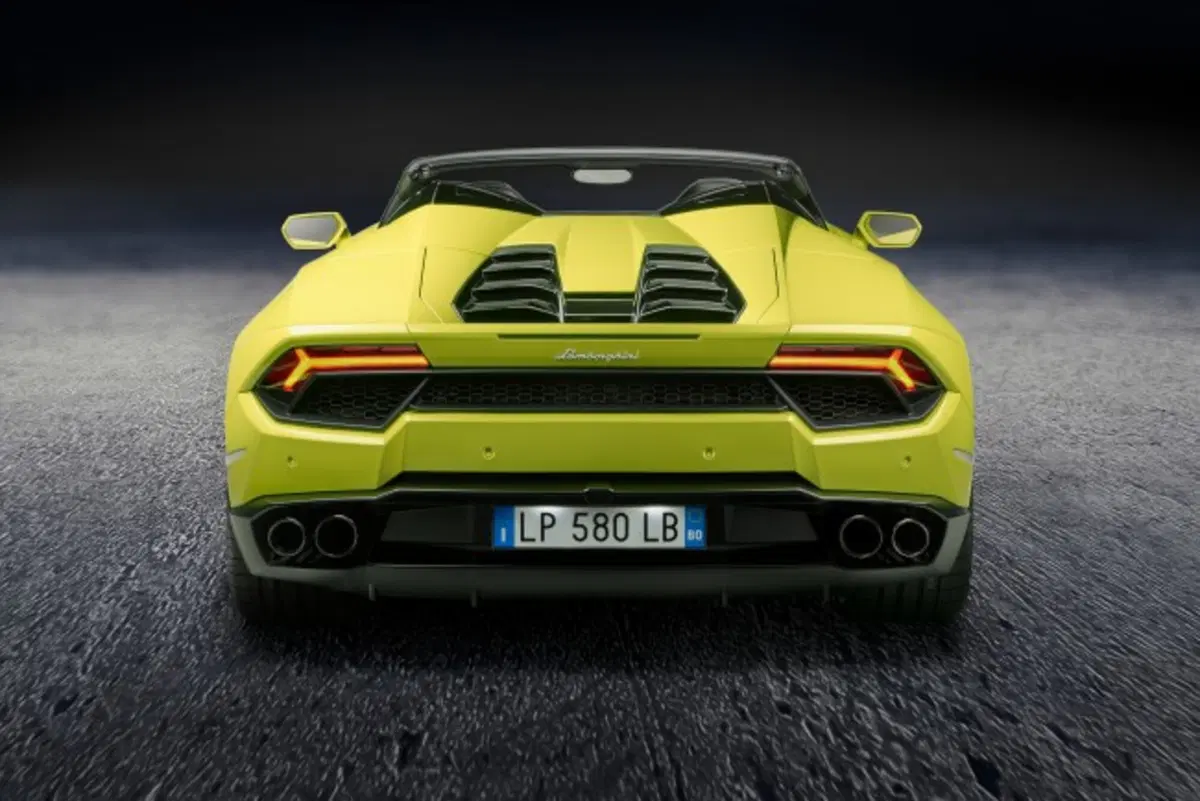 Lamborghini Huracan RWD Spyder: puro godimento al Salone di Los Angeles (5)