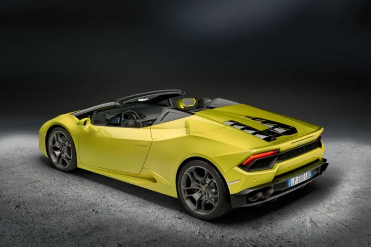 Lamborghini Huracan RWD Spyder: puro godimento al Salone di Los Angeles (6)