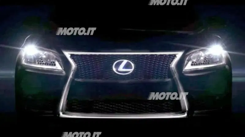 Lexus LS 2013: primi teaser ufficiali