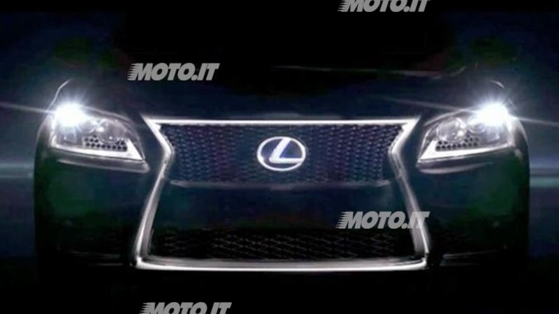 Lexus LS 2013: primi teaser ufficiali