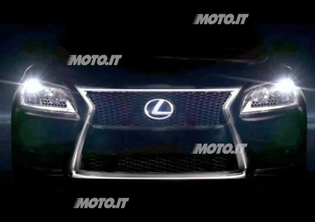 Lexus LS 2013: primi teaser ufficiali