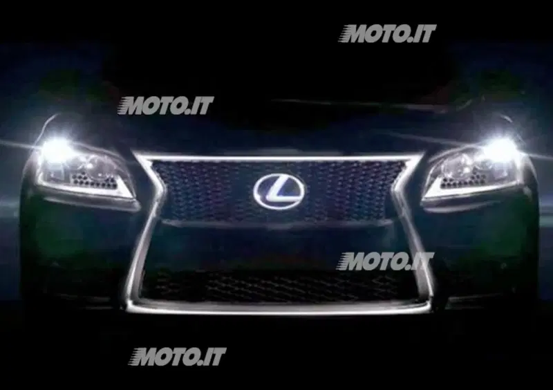 Lexus LS 2013: primi teaser ufficiali