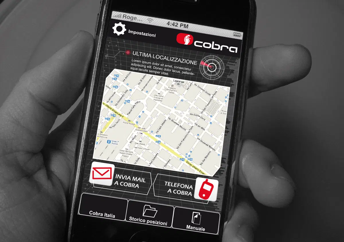 Cobra: una app per la sicurezza del veicolo