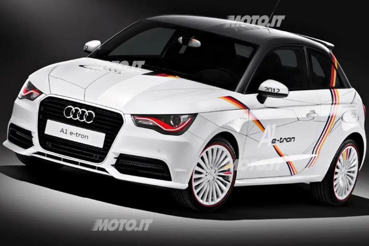 Audi A1 e-tron: un esemplare dedicato agli atleti tedeschi