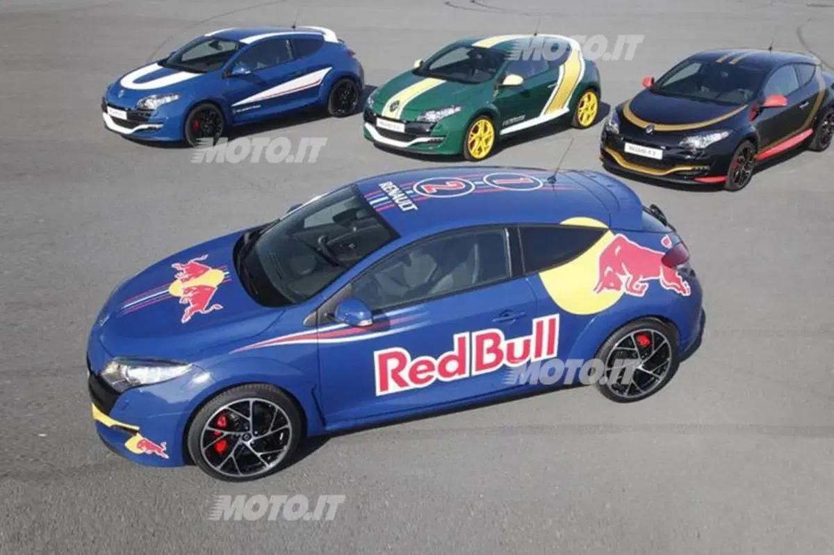 Renault Mégane RS: 4 one-off dedicate ai team F1 (2)