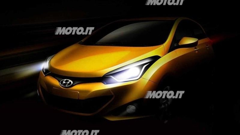 Hyundai HB20: primi teaser ufficiali