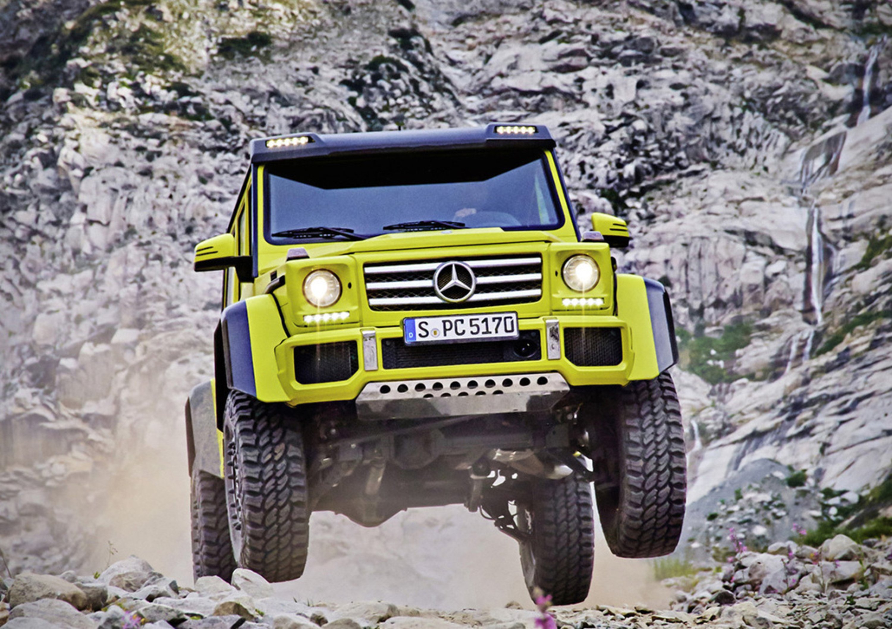 Mercedes-Benz G 550 4&times;4&sup2;, debutto a Los Angeles