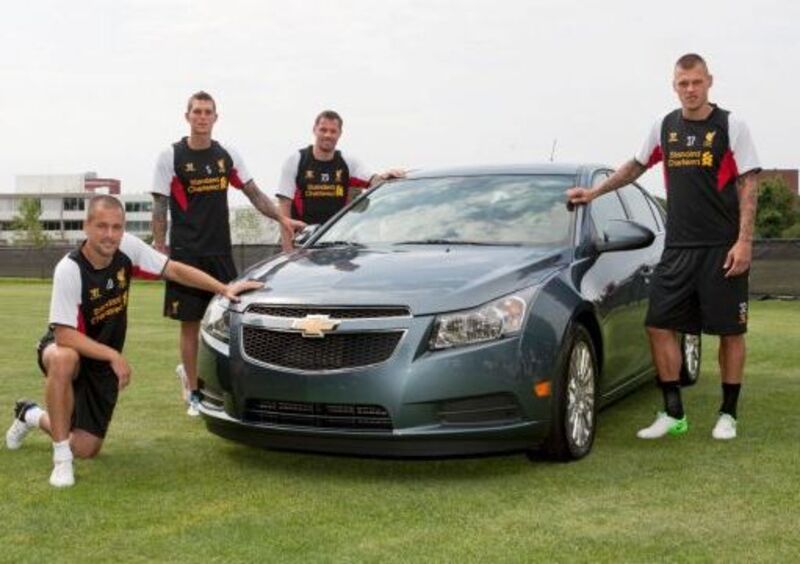 Chevrolet partner ufficiale del Liverpool Football Club