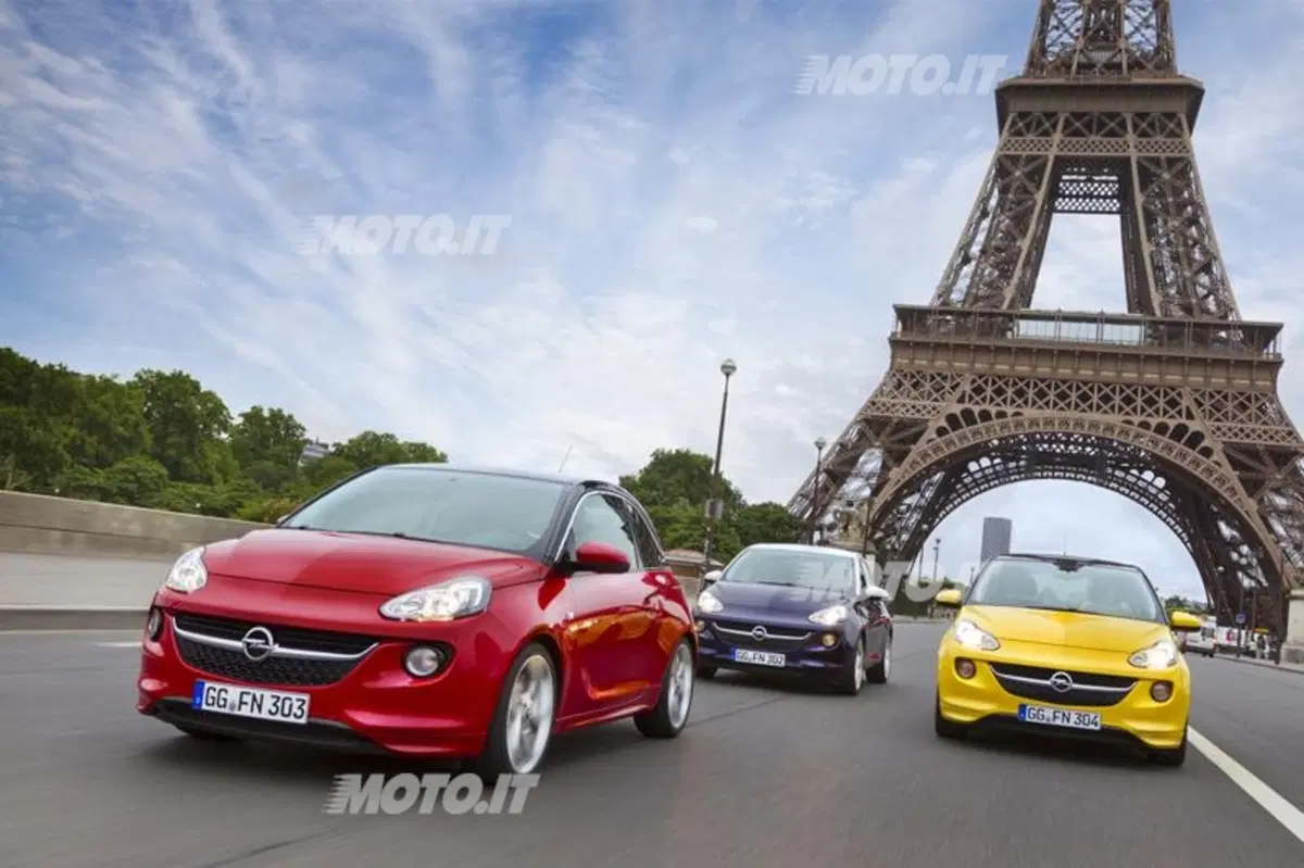Opel Adam: debutterà in società a Parigi