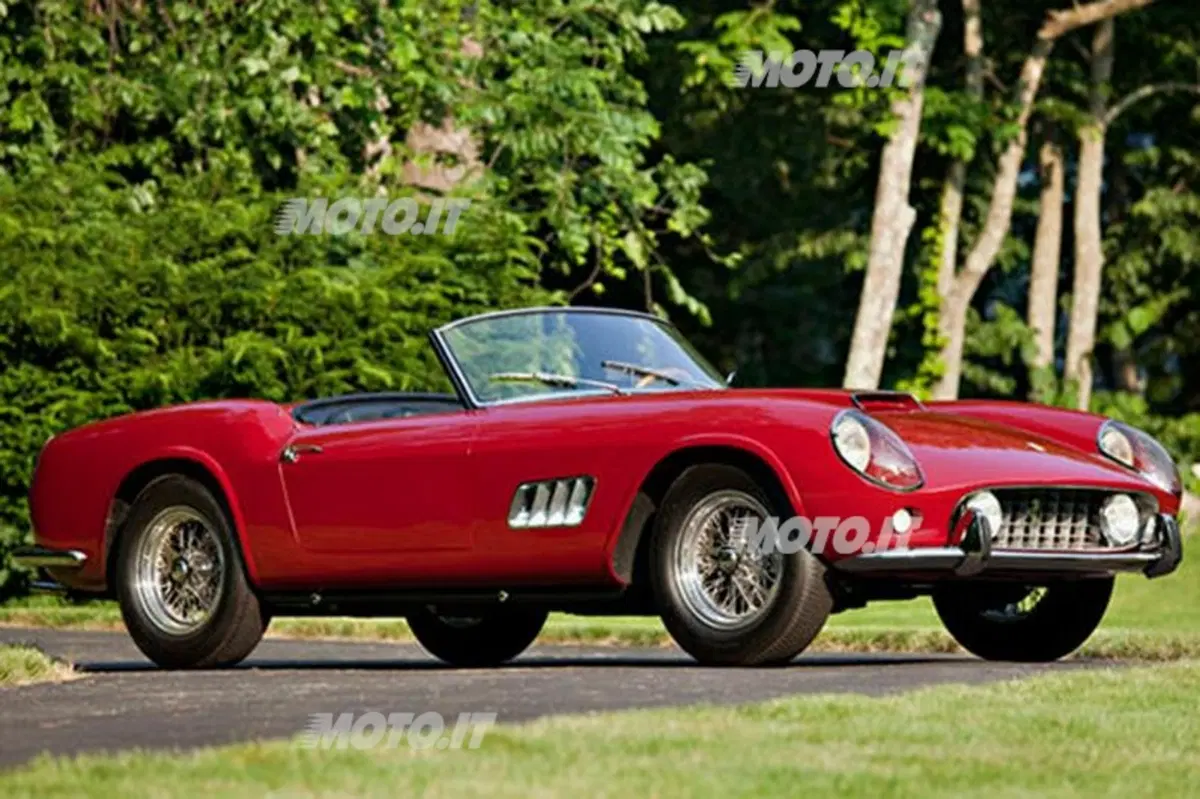 Ferrari California 250 LWB Spider: venduta a 11 milioni di dollari