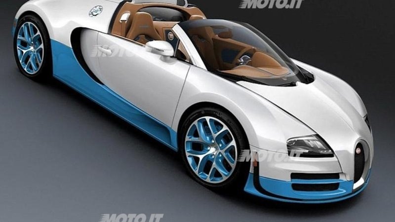 Bugatti Veyron Grand Sport Vitesse: nuova livrea a Monterey