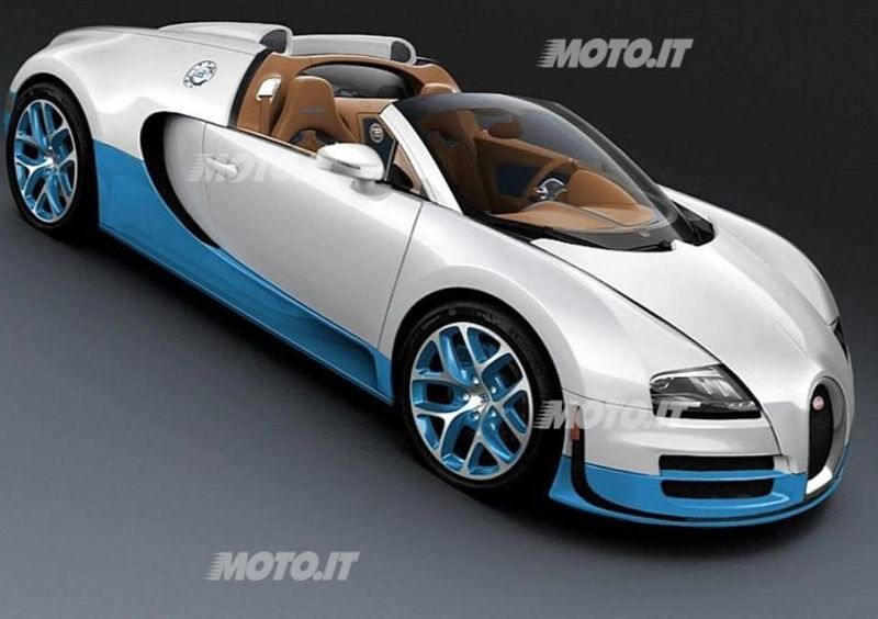 Bugatti Veyron Grand Sport Vitesse: nuova livrea a Monterey