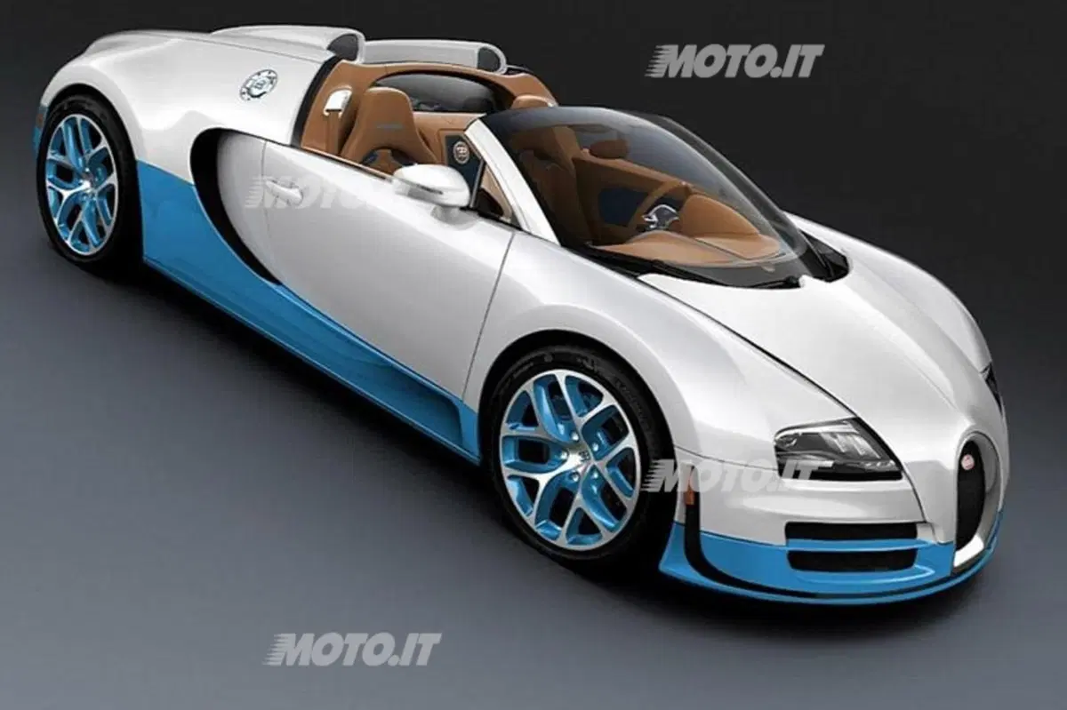 Bugatti Veyron Grand Sport Vitesse: nuova livrea a Monterey