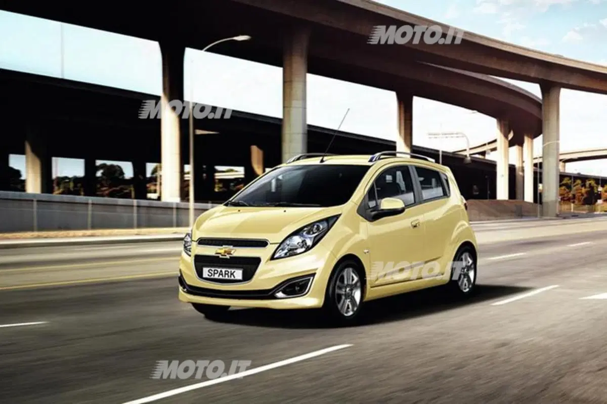Chevrolet Spark: in arrivo un lieve facelift