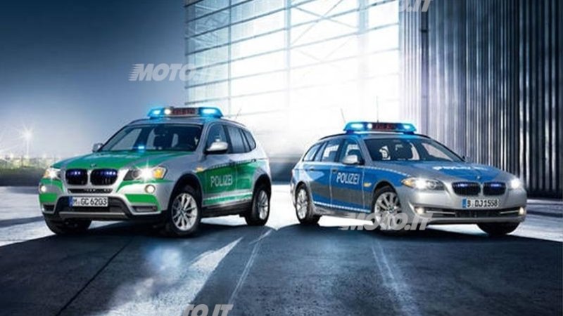 BMW: nuove auto e moto per Polizia e VIP