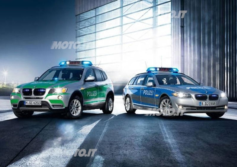 BMW: nuove auto e moto per Polizia e VIP