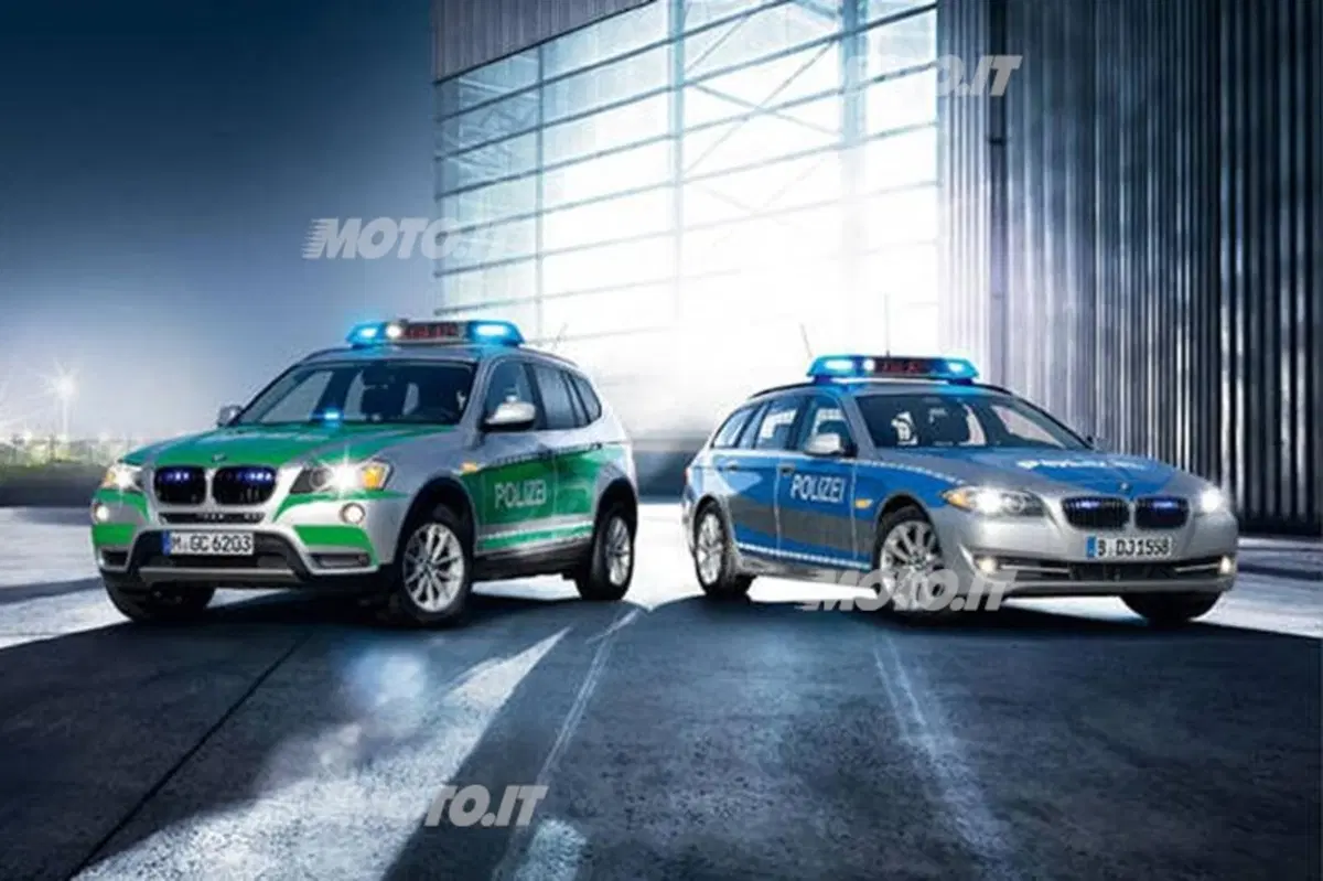 BMW: nuove auto e moto per Polizia e VIP