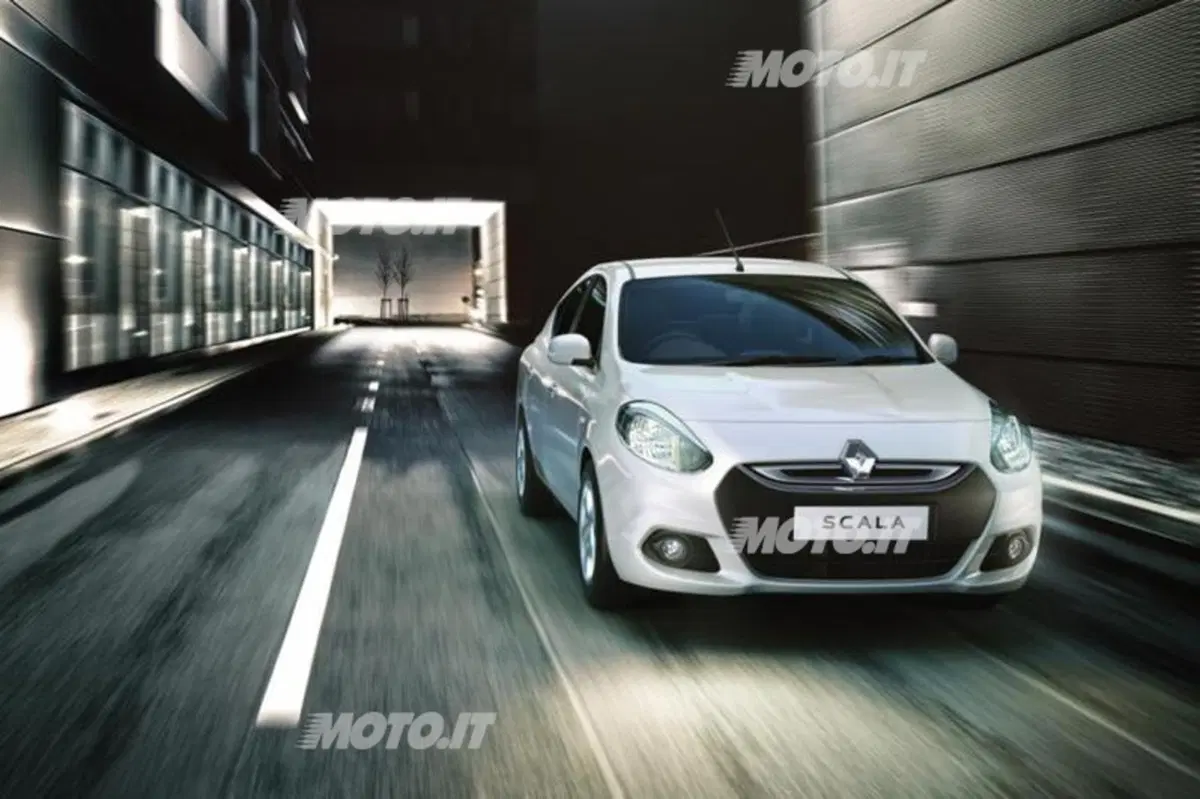 Renault Scala: una tre volumi per l’India
