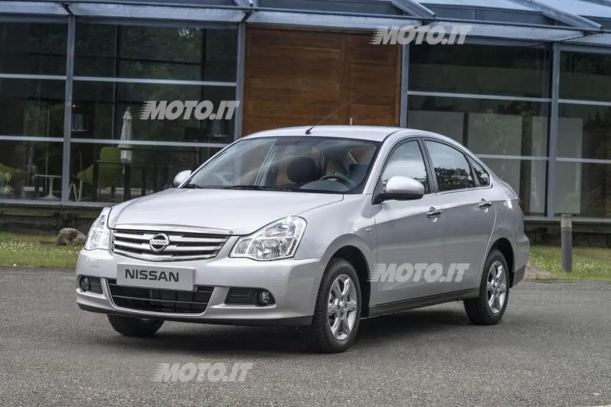 Nuova Nissan Almera: svelata a Mosca