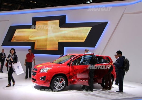 Chevrolet al Salone di Parigi 2012