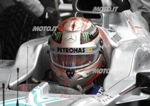 Michael Schumacher festeggia 300 GP in F1