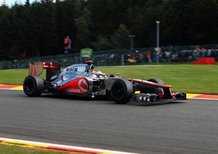 Button domina le qualifiche del GP del Belgio a Spa