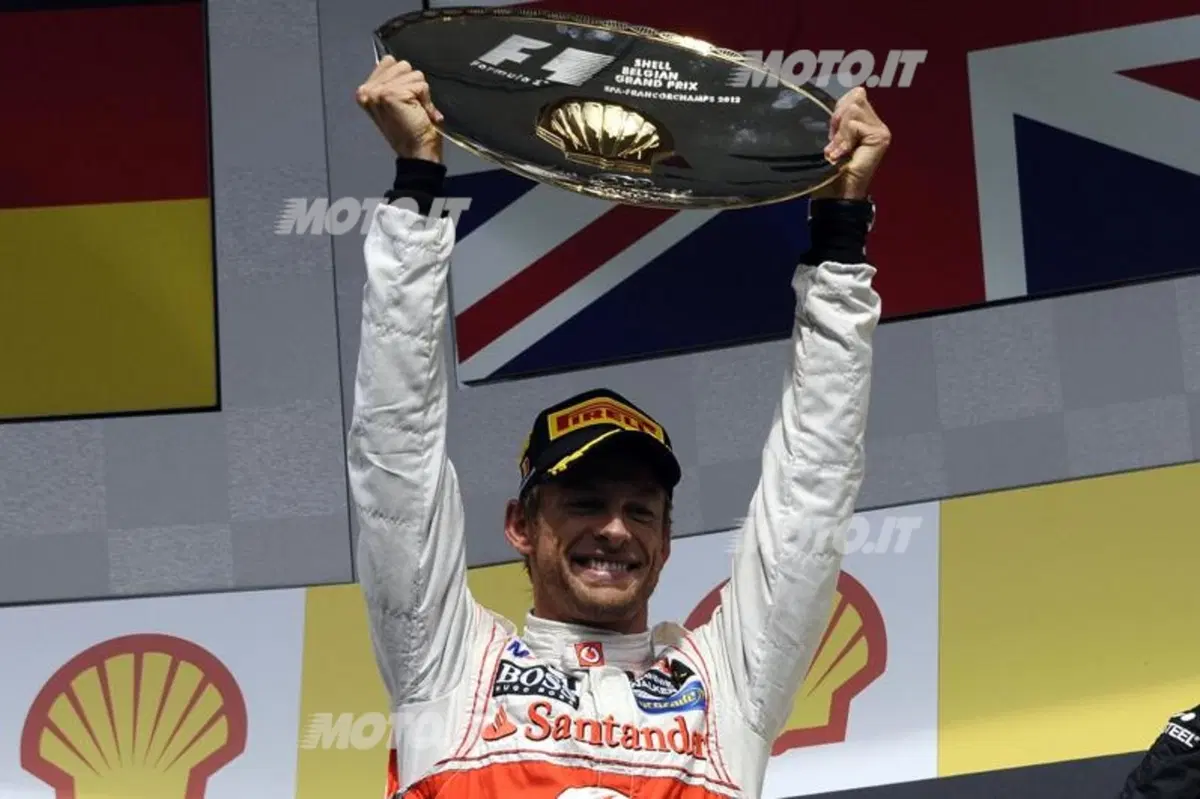 Button vince il GP del Belgio a Spa (35)