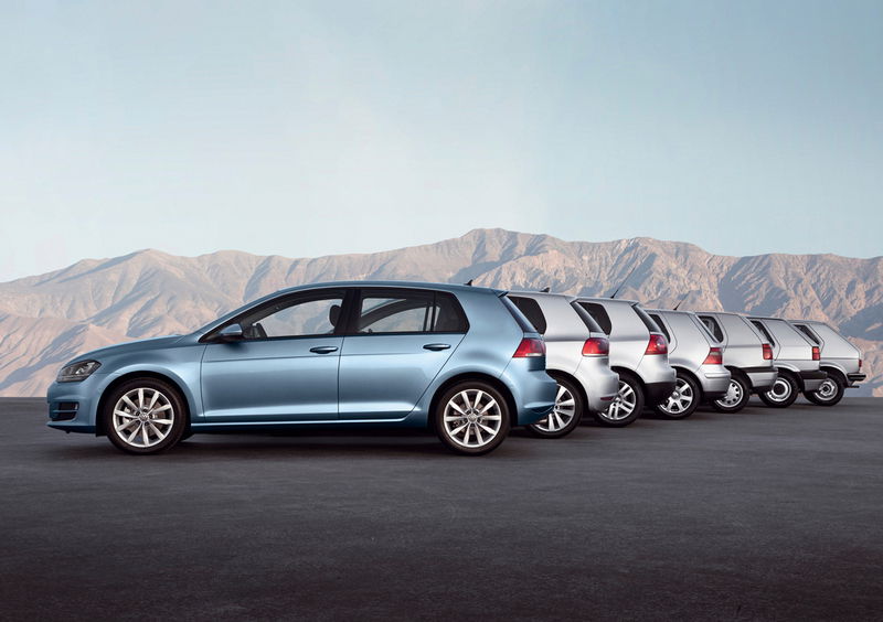 Volkswagen Golf: festeggia 40 anni la best seller di Wolfsburg