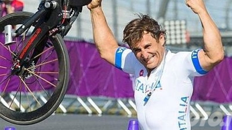 Alex Zanardi medaglia d&#039;oro Handbike alle Paralimpiadi 2012