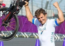 Alex Zanardi medaglia d'oro Handbike alle Paralimpiadi 2012