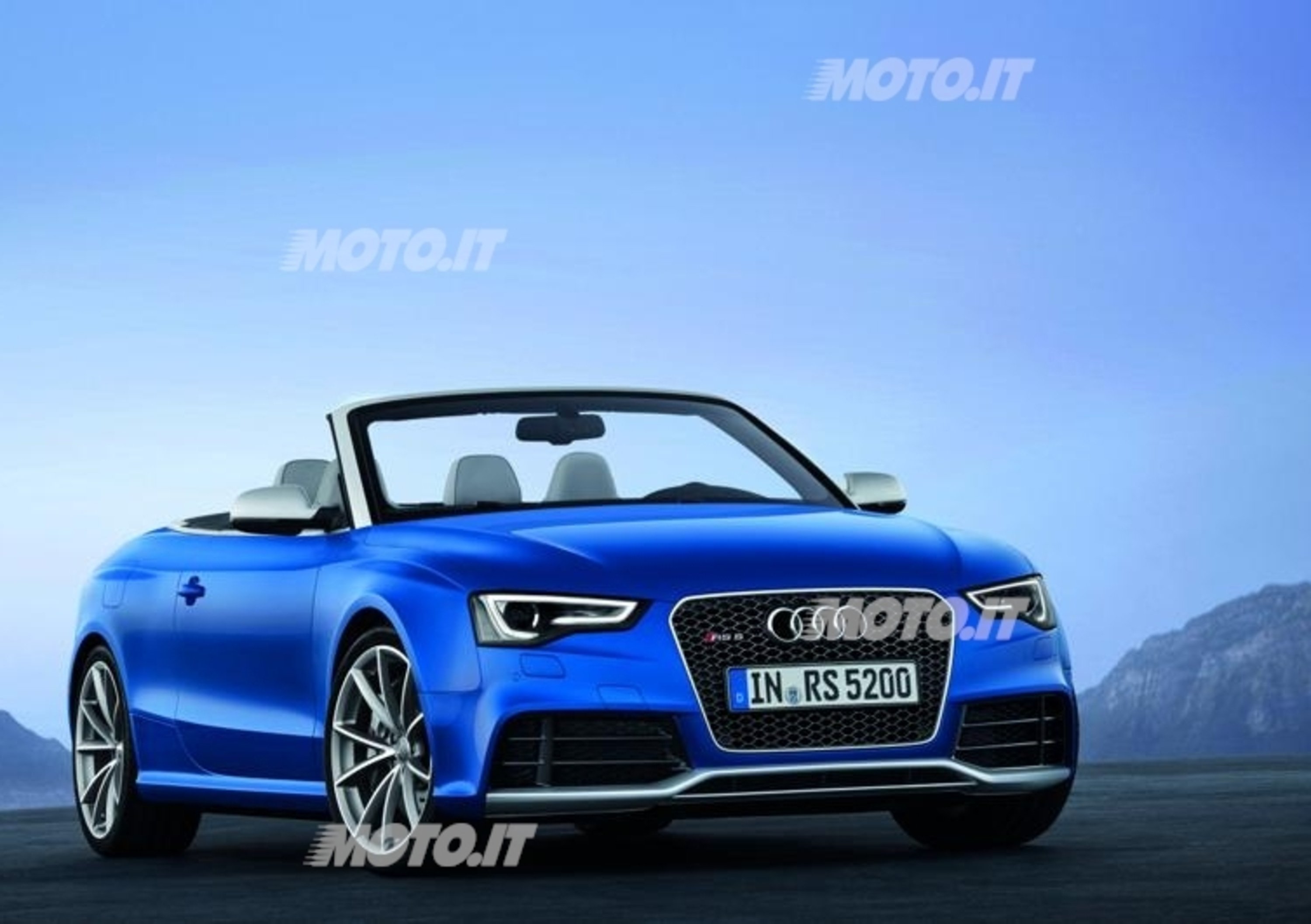 Audi RS5 Cabriolet: svelata in streaming