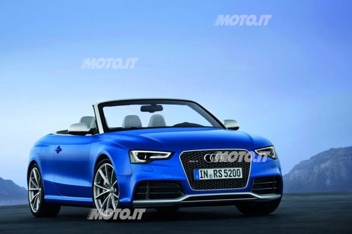 Audi RS5 Cabriolet: svelata in streaming