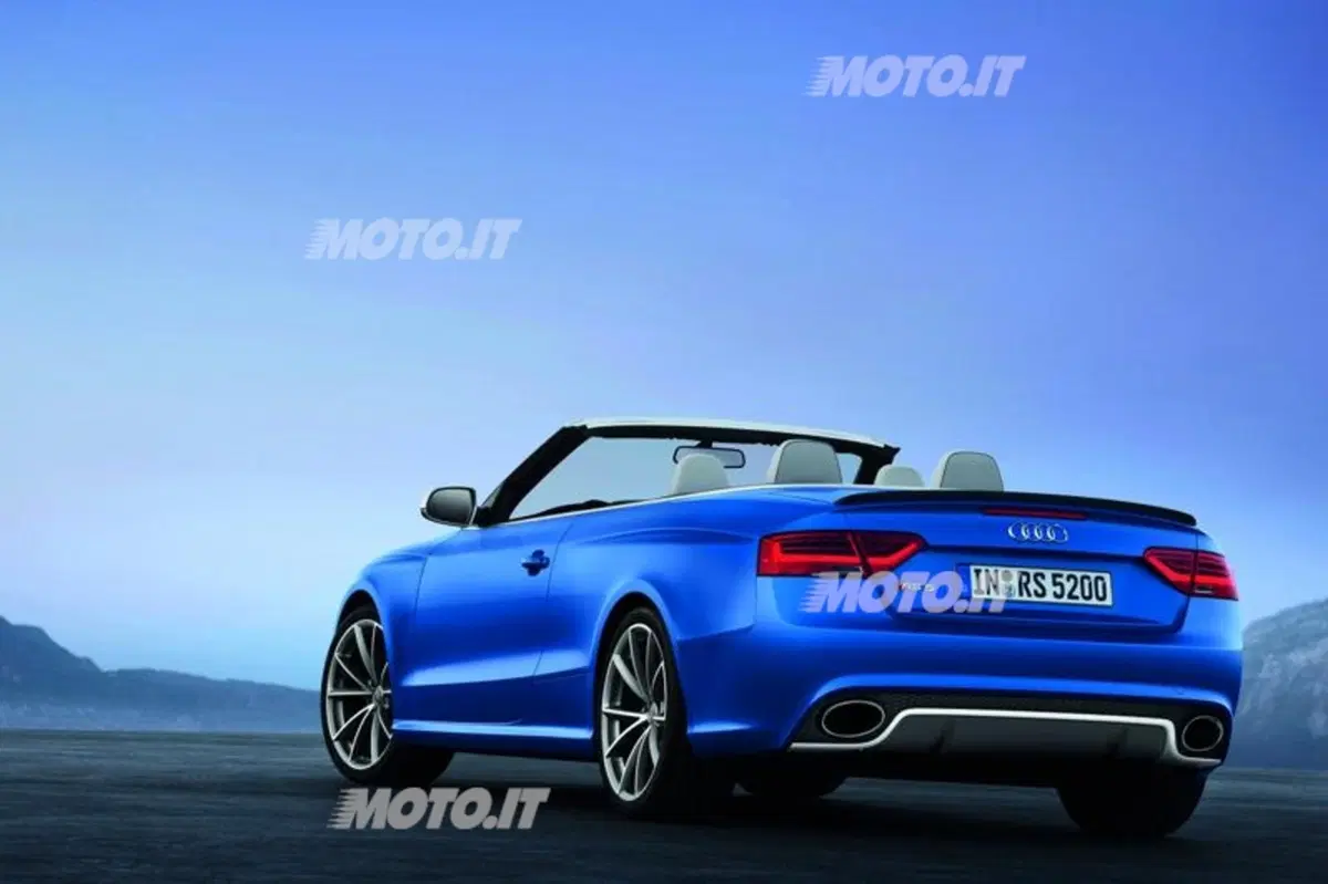 Audi RS5 Cabriolet: svelata in streaming (2)