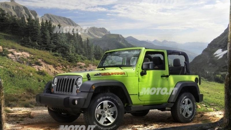 Jeep Wrangler Mountain: listino prezzi