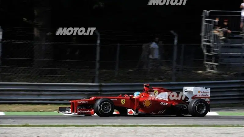 Formula 1: a Monza una Ferrari d'altri tempi