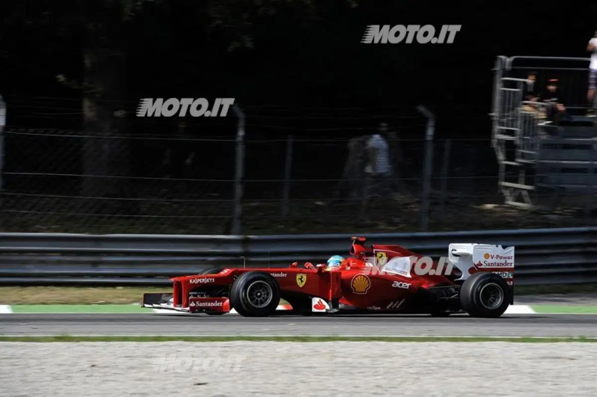 Formula 1: a Monza una Ferrari d'altri tempi