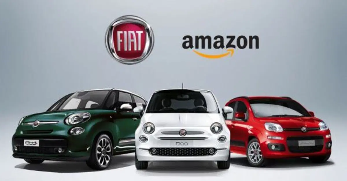 Fiat e Amazon, l'acquisto dell'auto &egrave; online