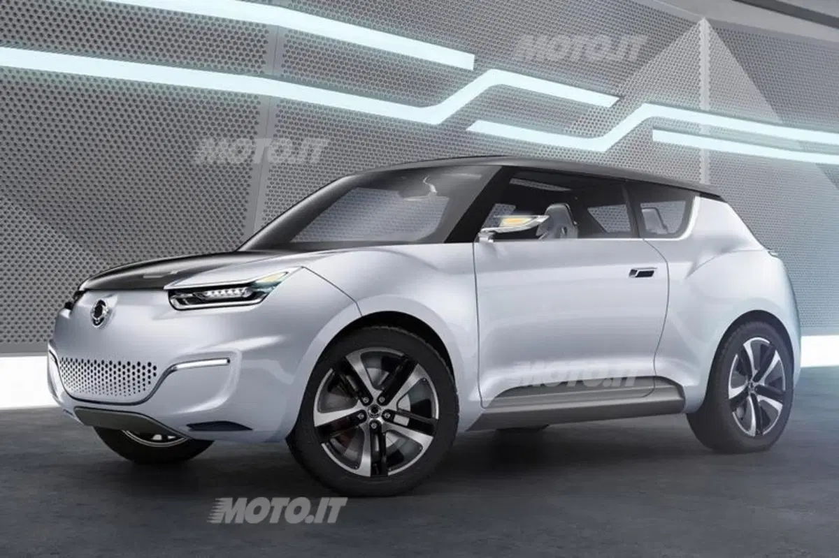 Ssangyong e-XIV Concept: il debutto a Parigi (2)