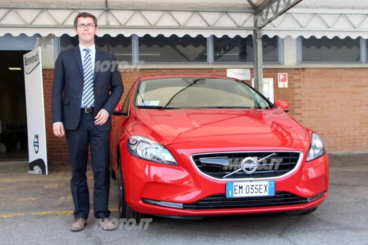 De Smet: «Volvo V40? Mette di buon umore»