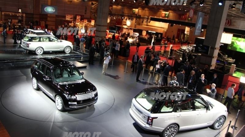 Land Rover al Salone di Parigi 2012