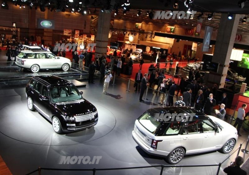 Land Rover al Salone di Parigi 2012