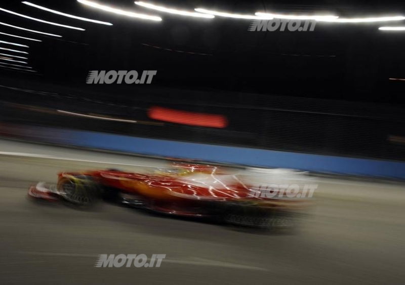 Le foto pi&ugrave; belle del GP di Singapore