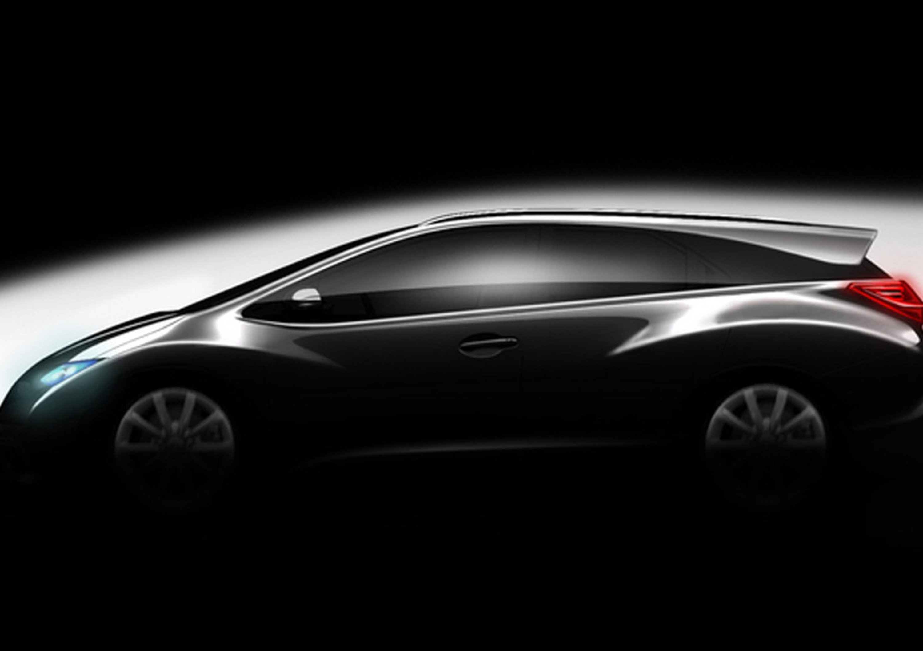Honda Civic station wagon concept: la prima immagine teaser