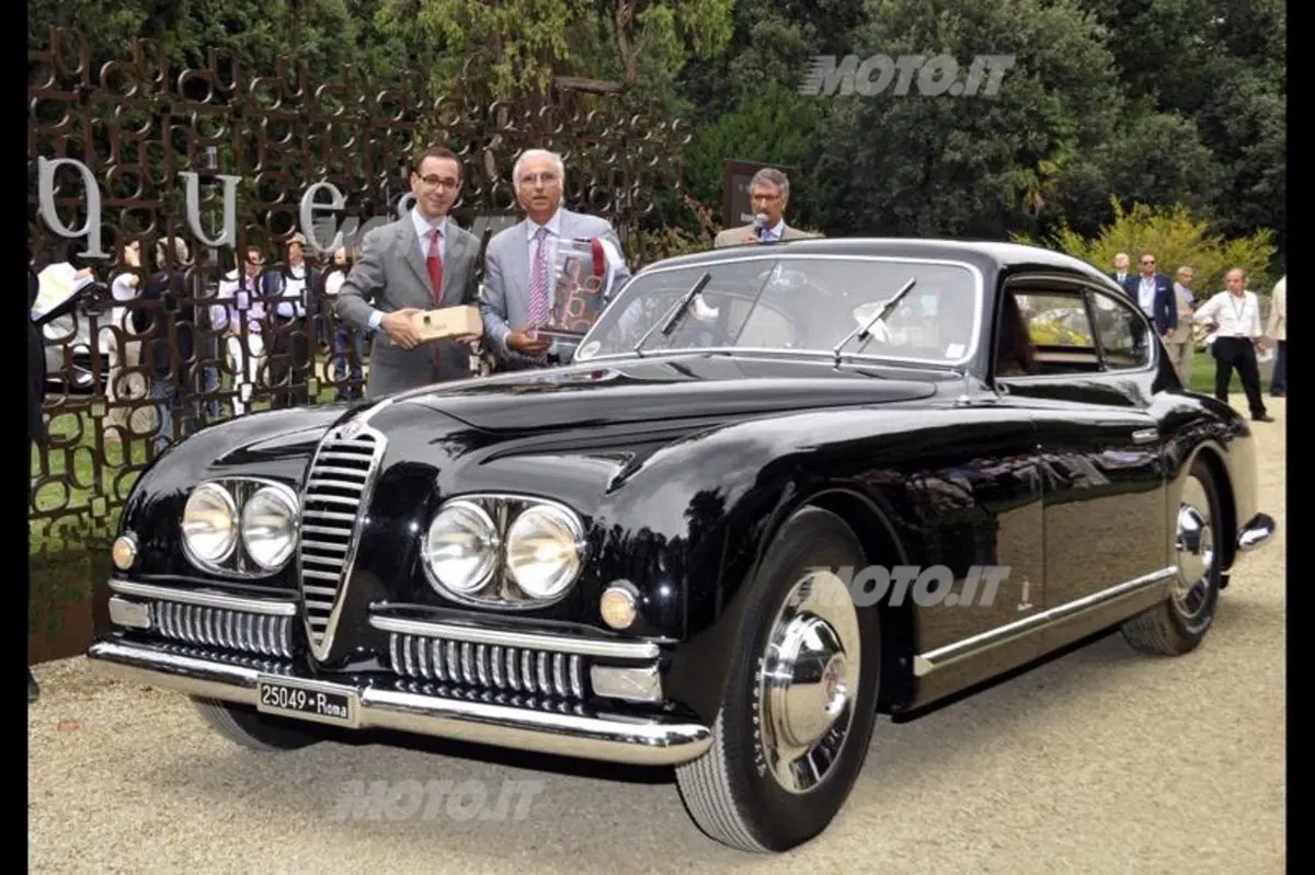 uniques special ones: vince l'Alfa Romeo 6C 2500 SS coupé Pinin Farina del 1949