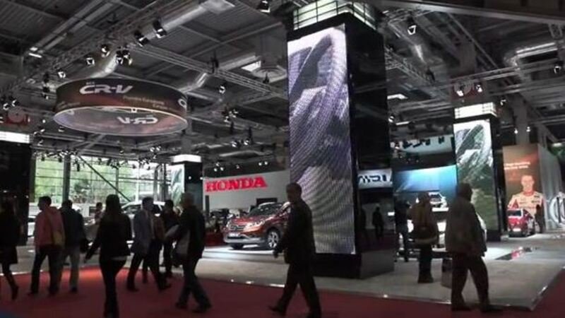 Salone di Parigi 2012: lo stand Honda dal vivo - Video