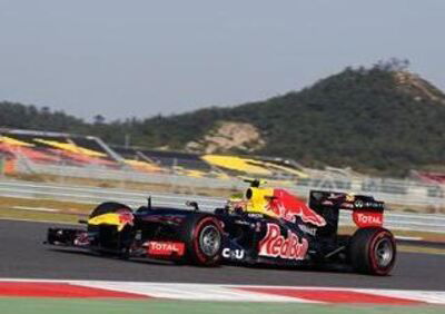 Webber conquista la pole in Corea