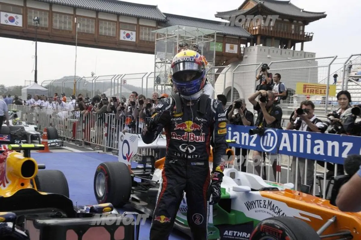 Webber conquista la pole in Corea (5)