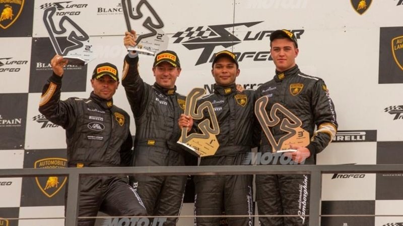 Lamborghini Blancpain Supertrofeo 2012: Leimer conquista il titolo a Navarra