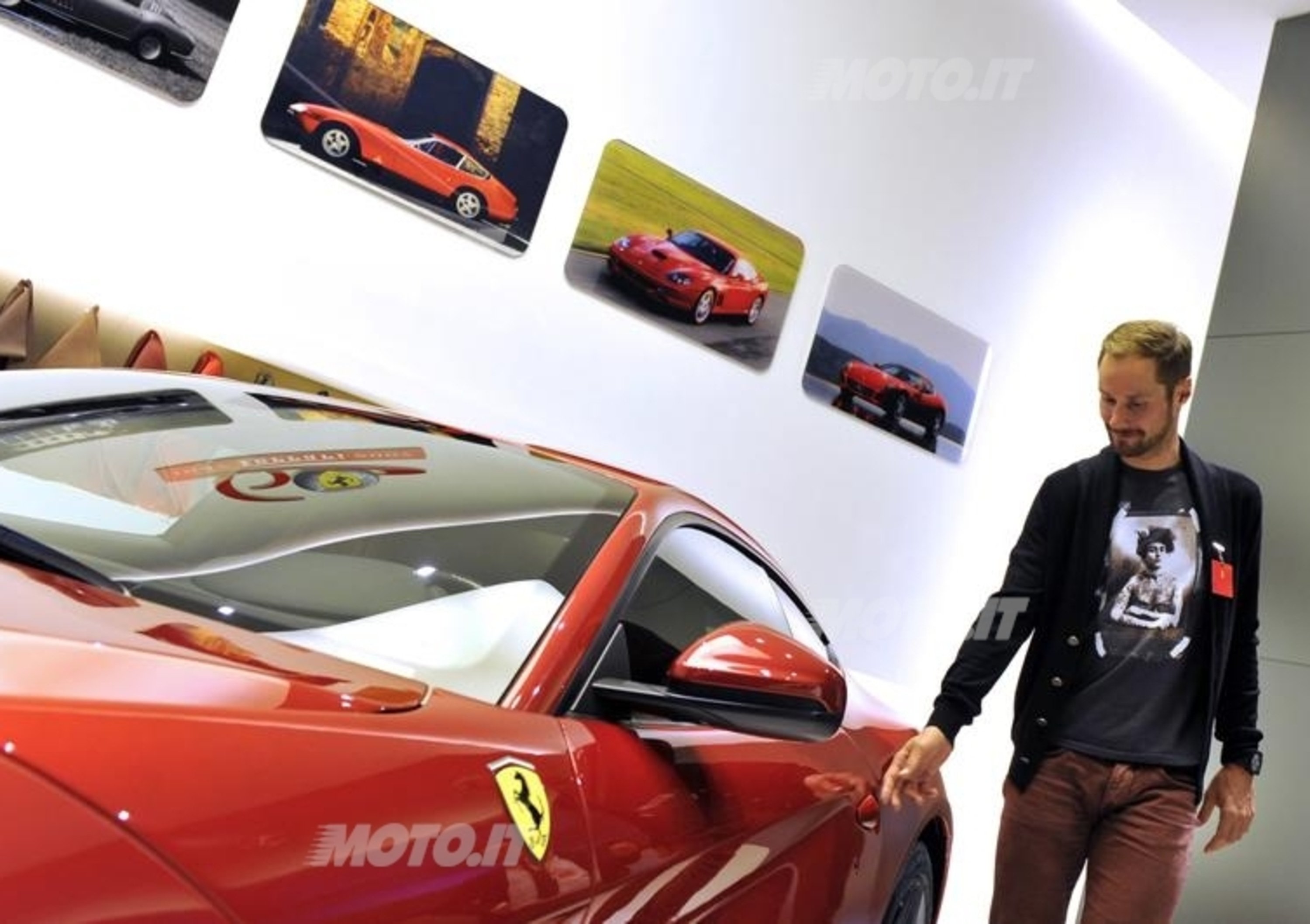 Tom Boonen ha visitato la Ferrari