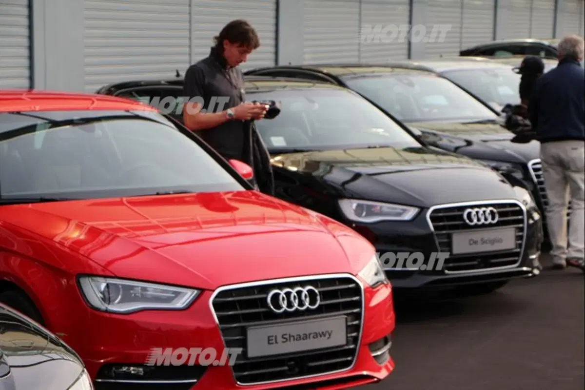 Audi consegna le vetture ai giocatori del Milan (33)